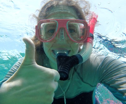 I love snorkeling!
